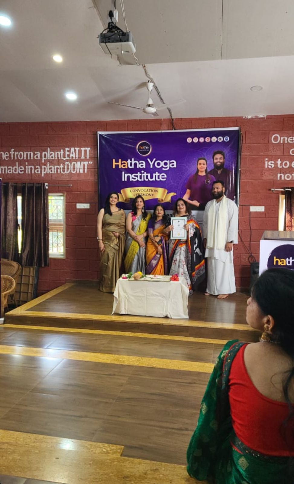 Certificate Ceremony